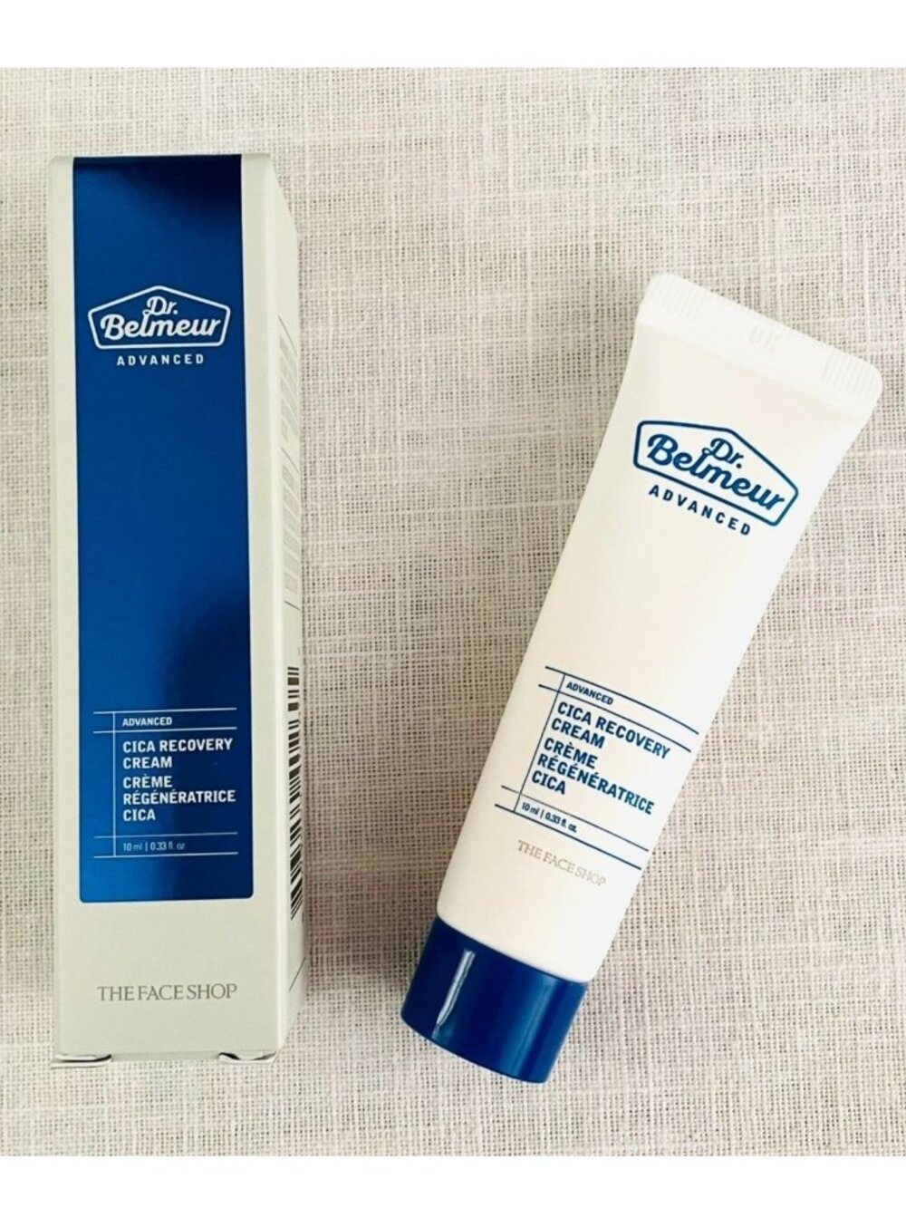 Dr Belmeur Cica Recovery Cream 10ml Travel Size Made in Korea